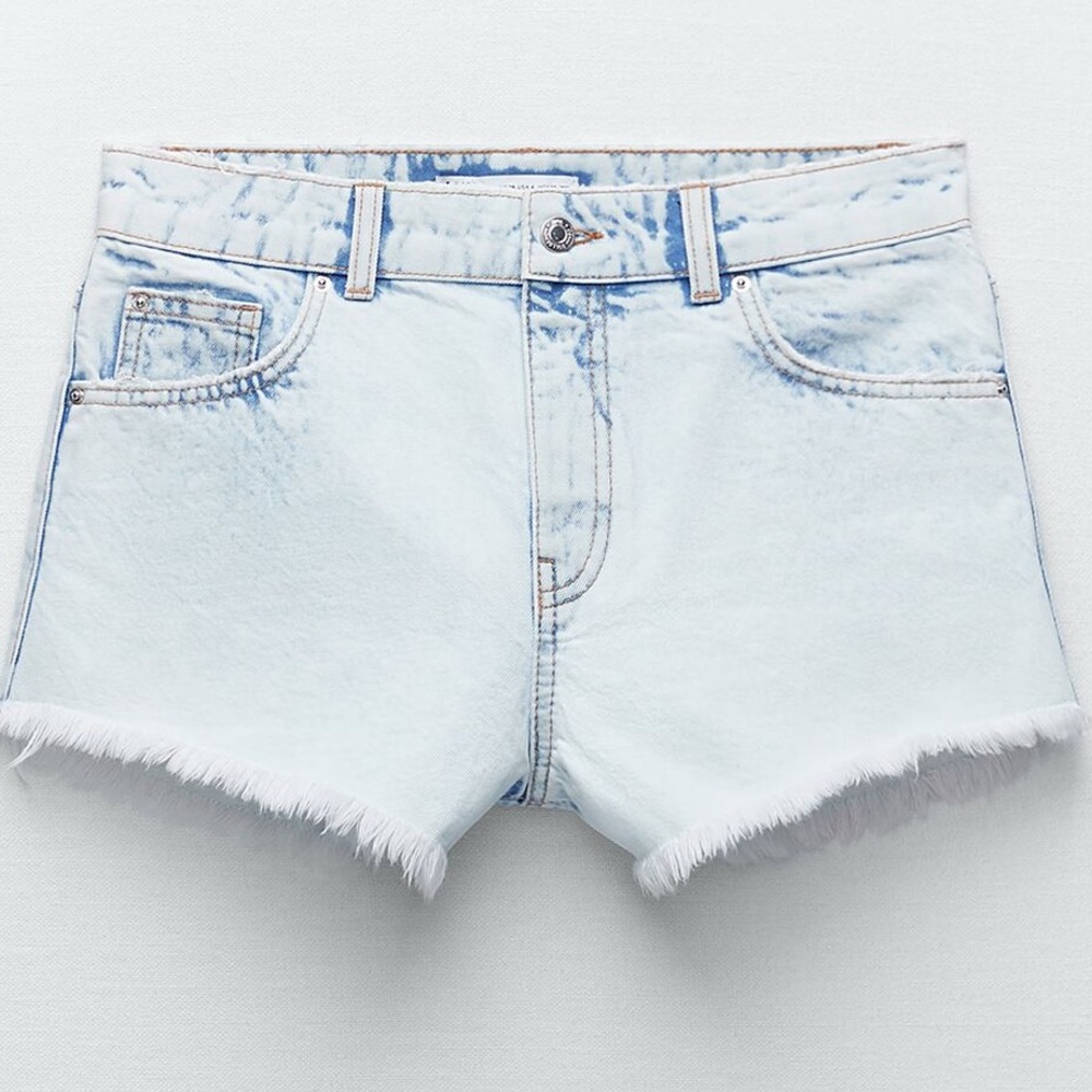ZARA Z1975 DENIM SHORT SHORTS